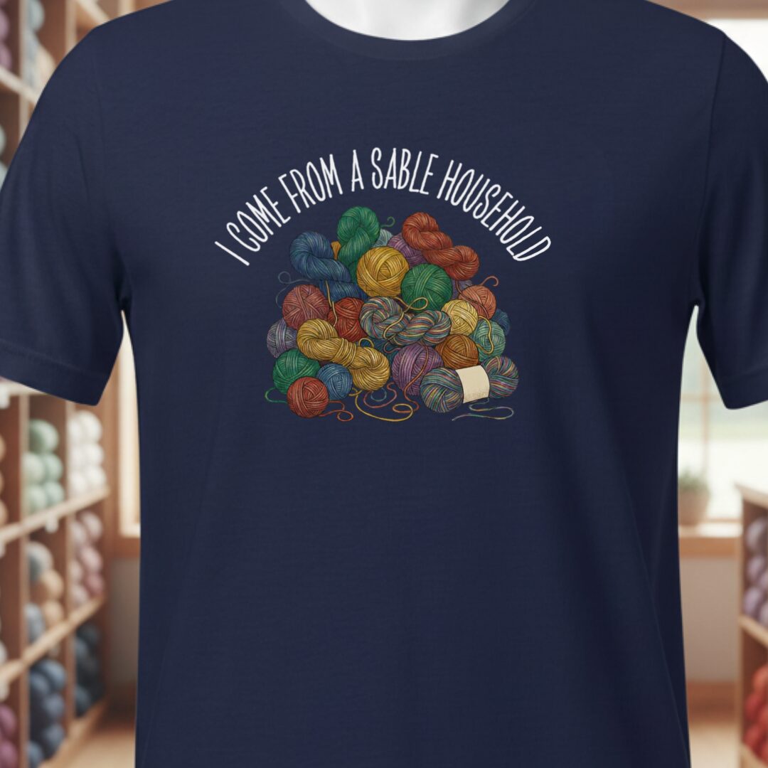 Sable Household T-Shirt Navy t-shirt