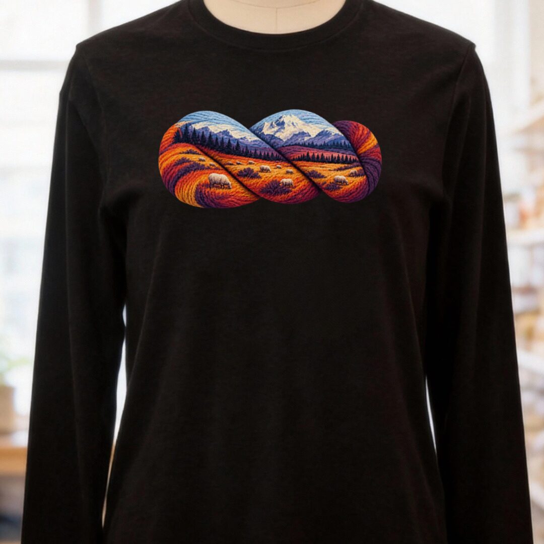 Scenic Hank Long Sleeve Tee Black t-shirt