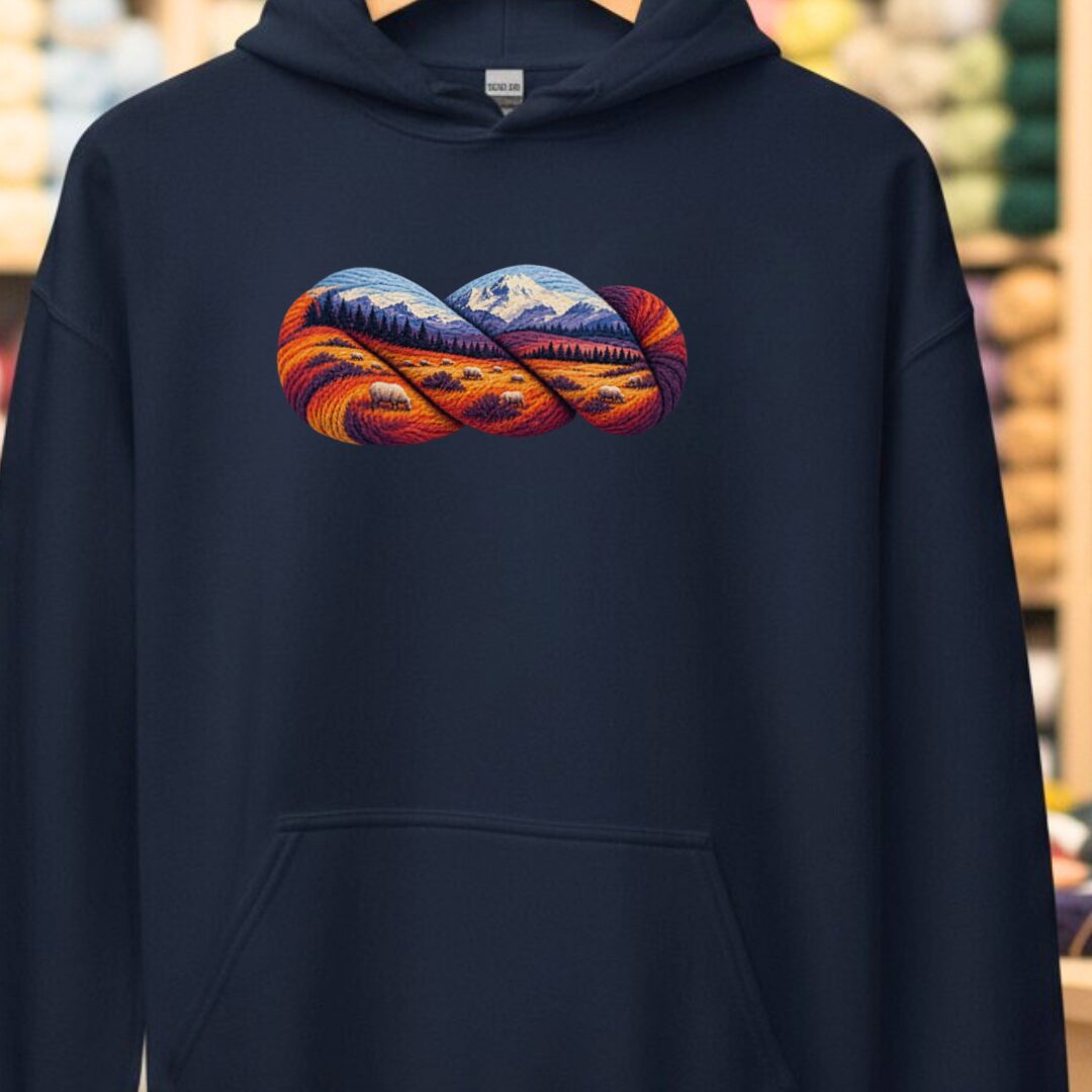 Scenic Hank Hoodie Navy t-shirt