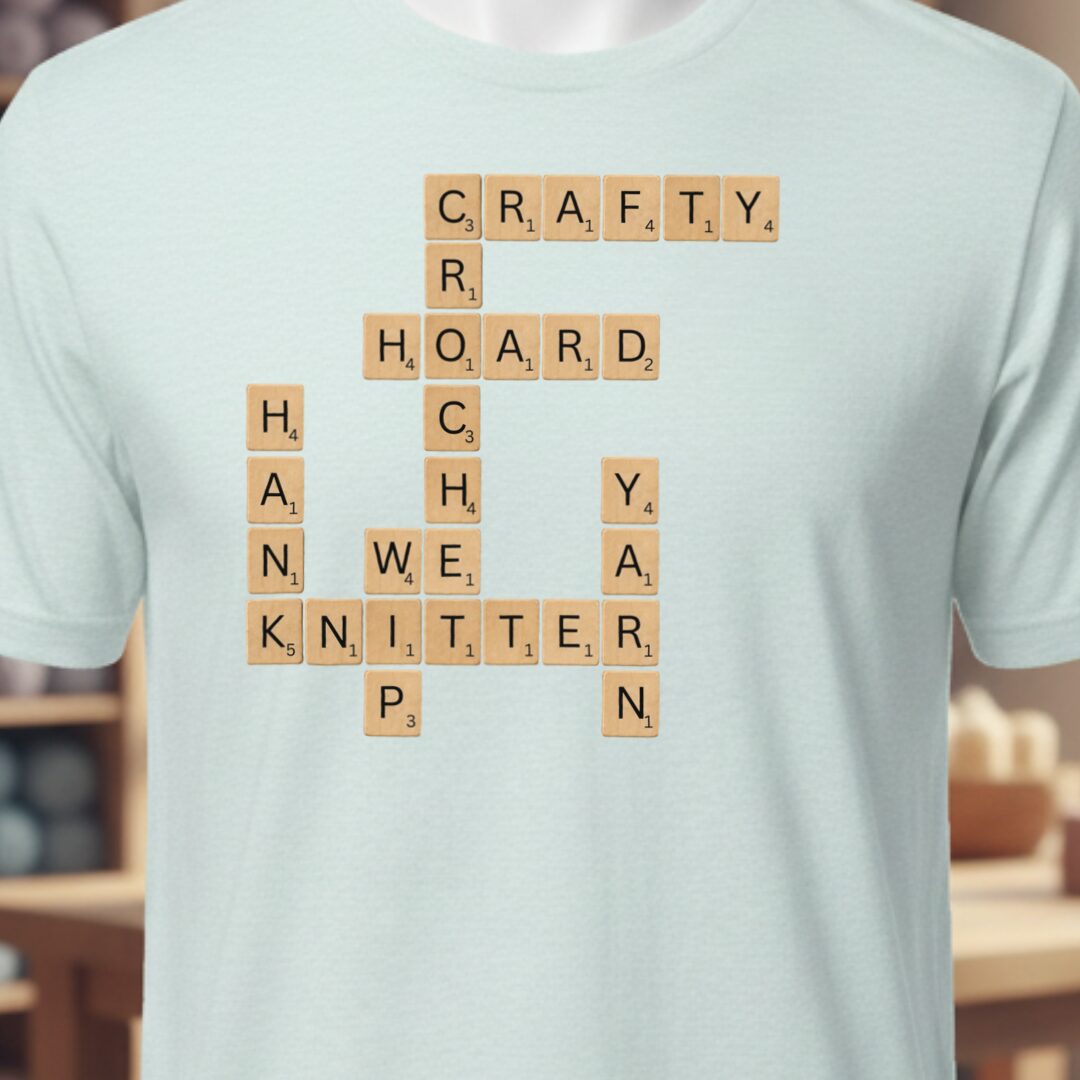 Scrabble T-Shirt Ice Blue t-shirt