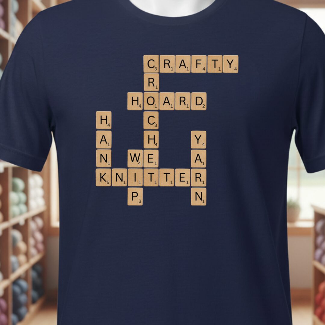 Scrabble T-Shirt Navy t-shirt