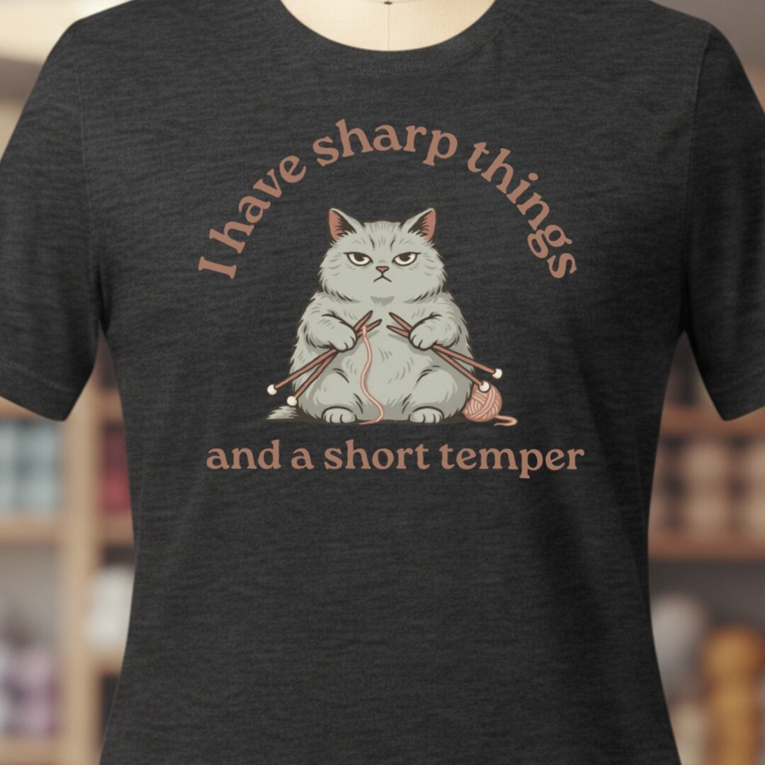 Sharp Things Dark Grey T-Shirt.jpg