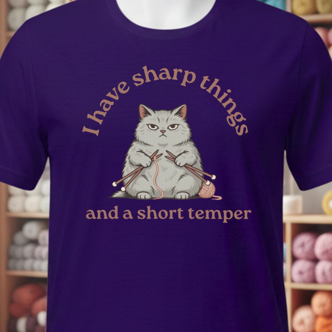 Sharp Things Purple T-Shirt.jpg