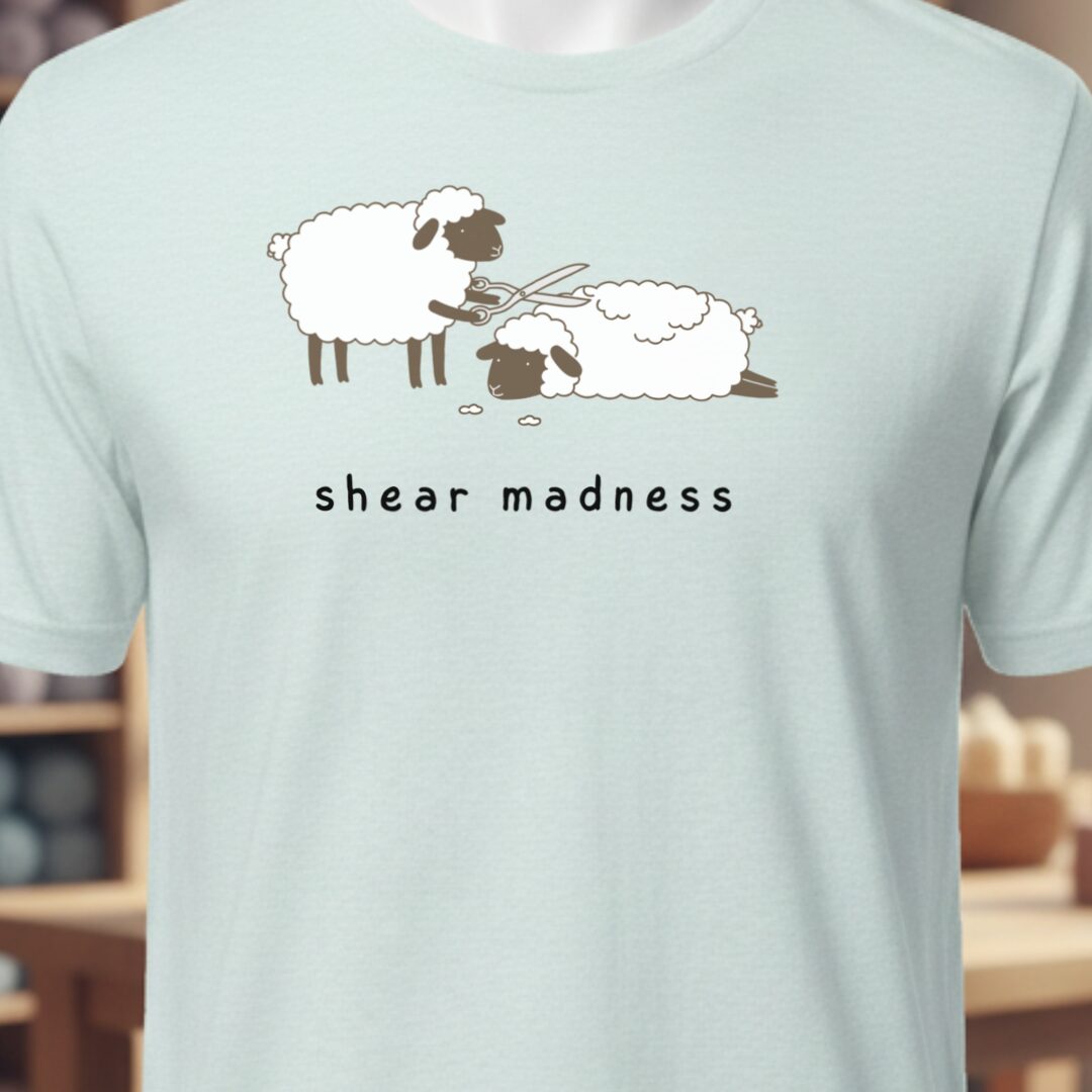 Shear Madness T-Shirt Ice Blue t-shirt