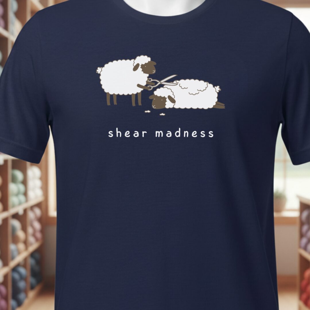 Shear Madness T-Shirt Navy t-shirt
