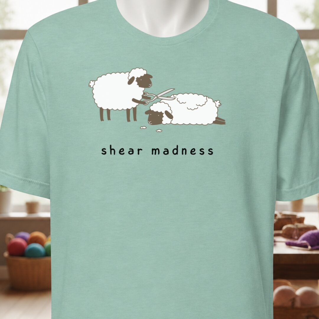 Shear Madness T-Shirt Sea Breeze t-shirt