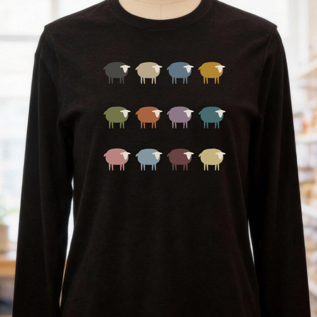 Sheep Black Long Sleeve Tee.jpg