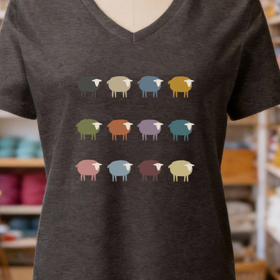 Sheep Dark Grey V Neck.jpg