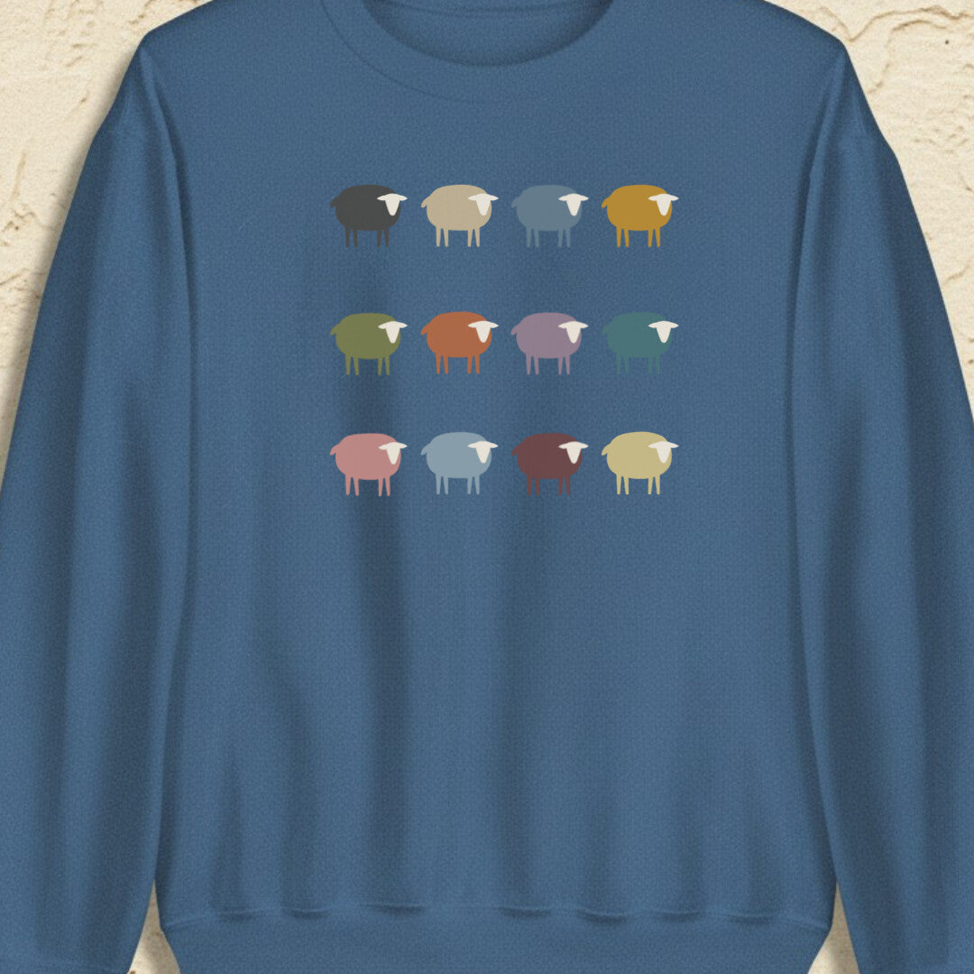 Sheep Indigo Blue Sweatshirt.jpg