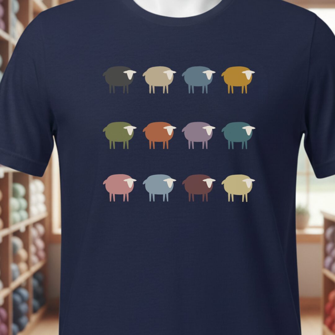Sheep T-Shirt Navy t-shirt