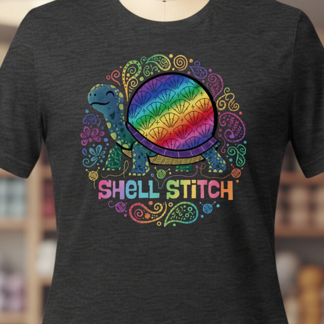 Shell Stitch T-Shirt Dark Grey t-shirt