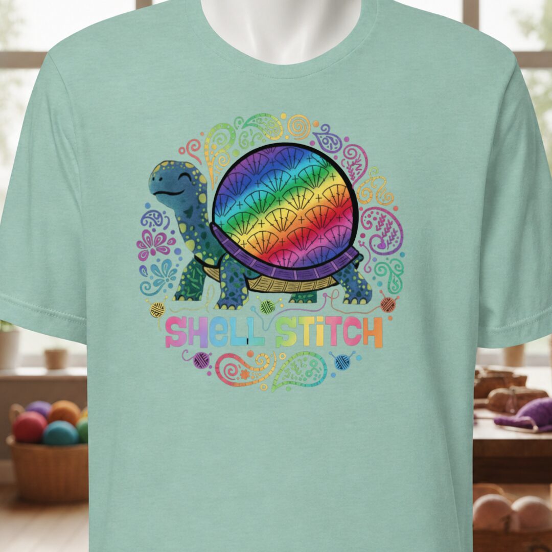 Shell Stitch T-Shirt Sea Breeze t-shirt
