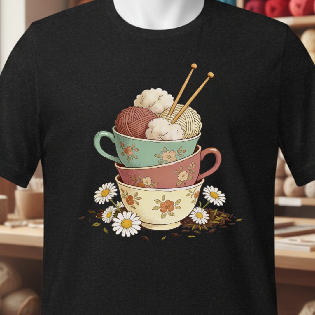 Sip 'n Stitch T-Shirt Black t-shirt