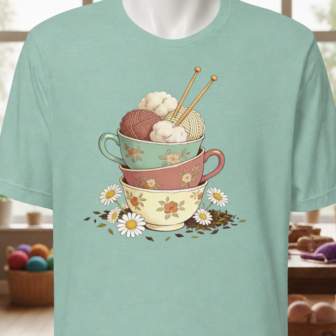 Sip 'n Stitch T-Shirt Sea Breeze t-shirt