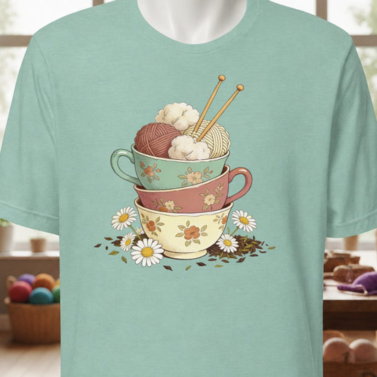 Sip 'n Stitch T-Shirt Sea Breeze t-shirt