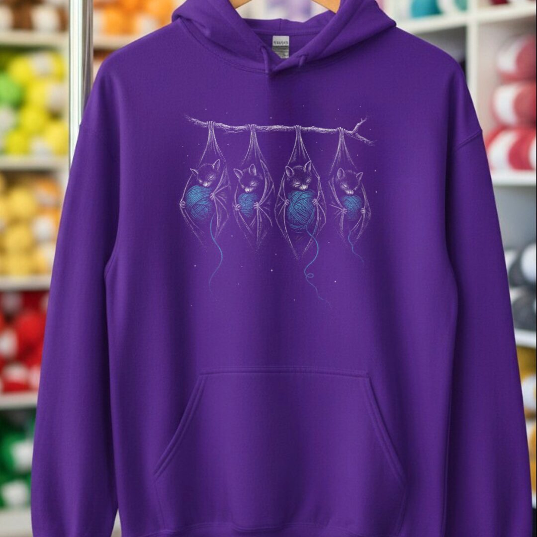 Sleeping Bats Purple Hoodie.jpg