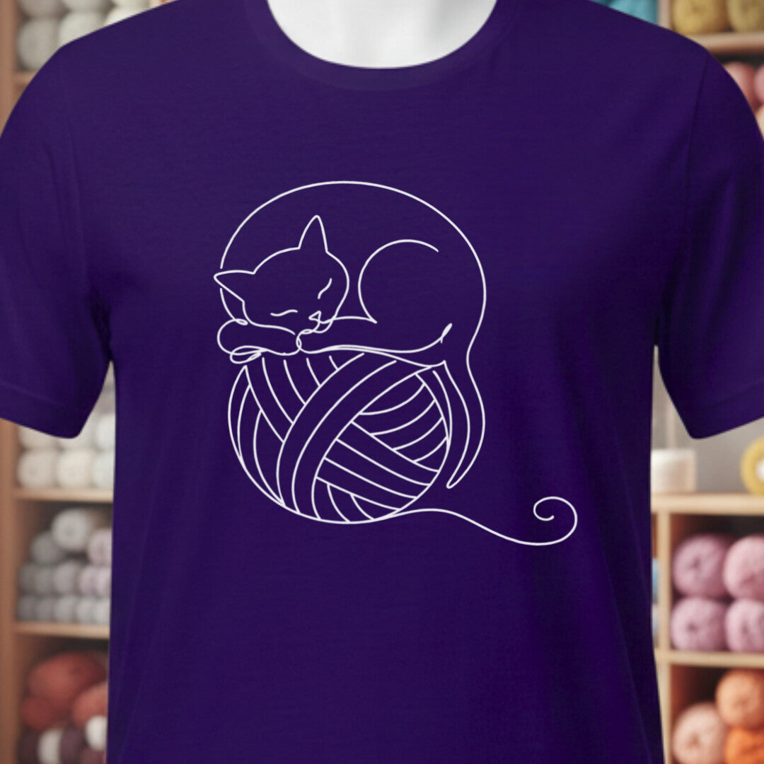 Sleepy Cat Purple T-Shirt.jpg