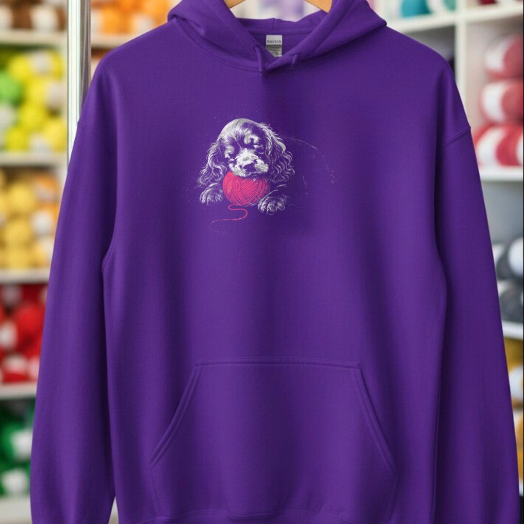 Sleepy Puppy Hoodie Purple t-shirt