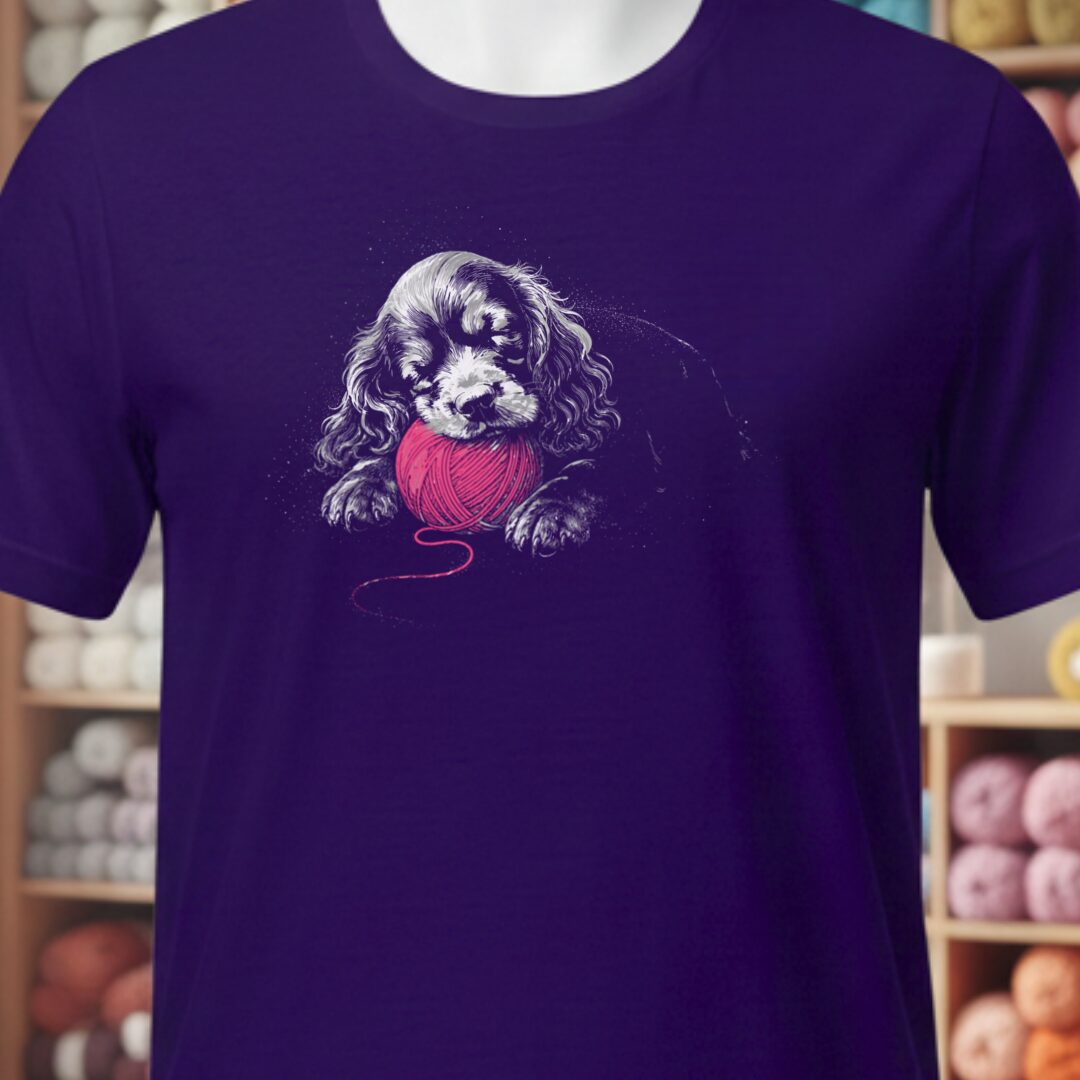 Sleepy Puppy T-Shirt Purple t-shirt