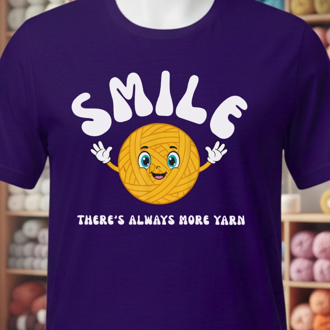 Smile T-Shirt Purple t-shirt