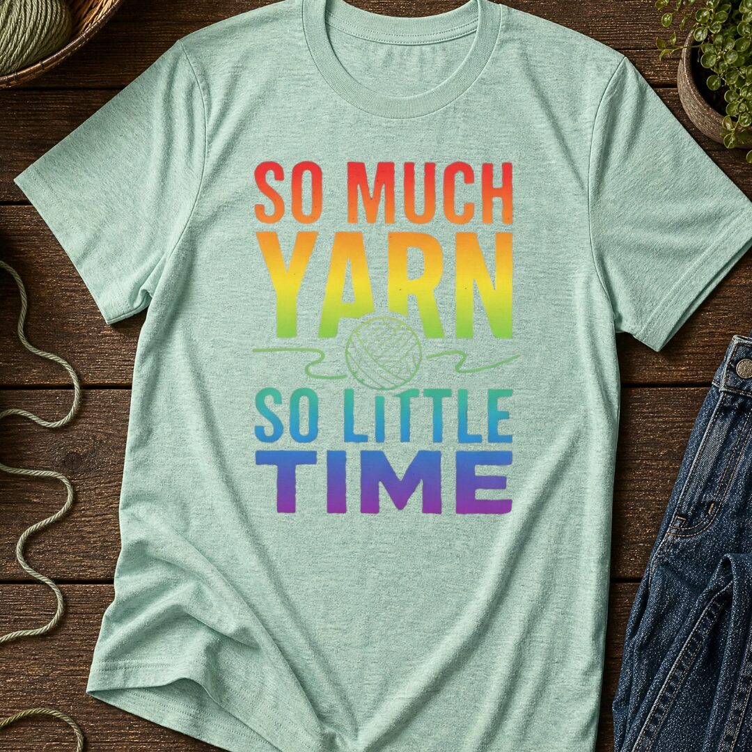 So Much Time Rainbow T-Shirt Sea Breeze t-shirt
