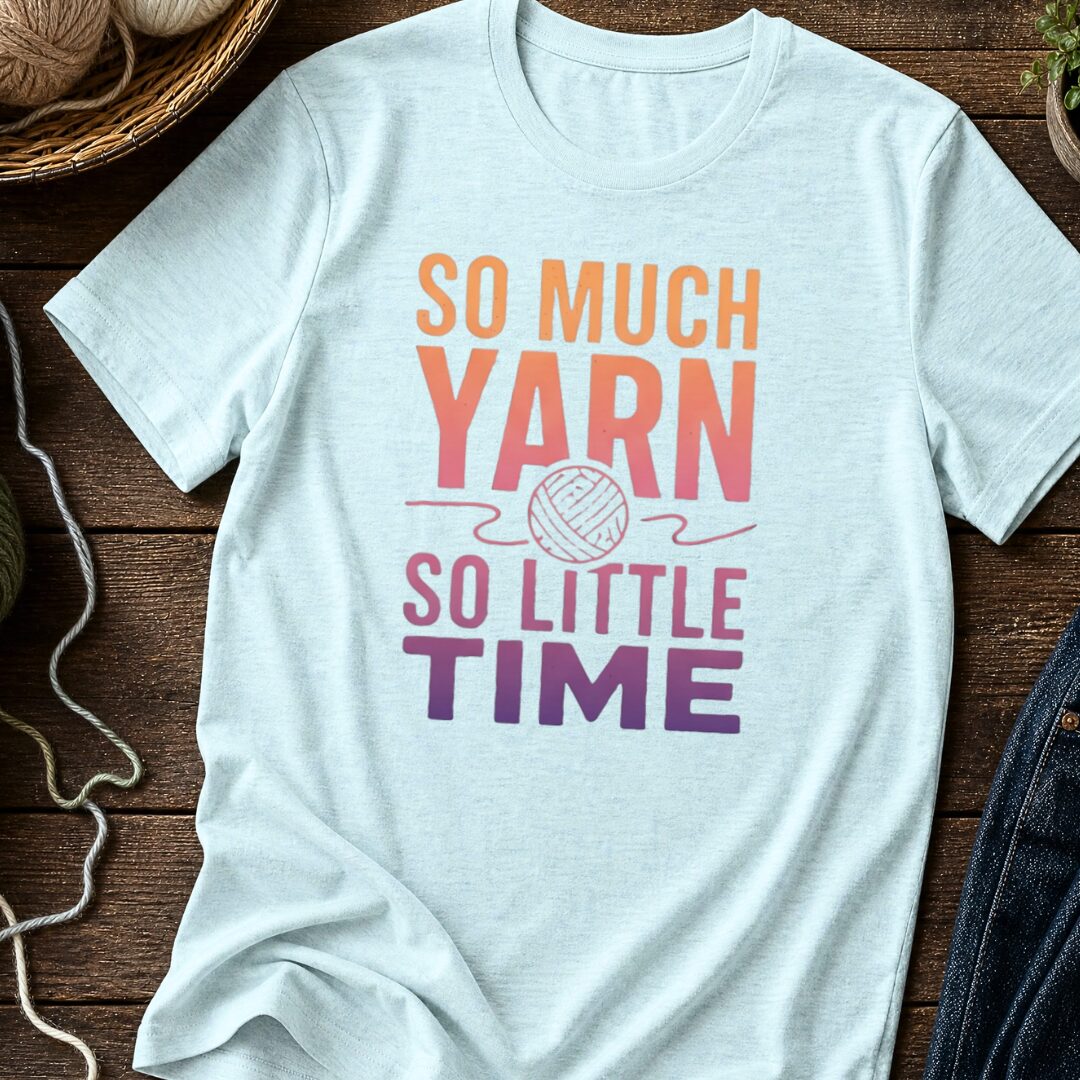So Much Time Sunset T-Shirt Ice Blue t-shirt
