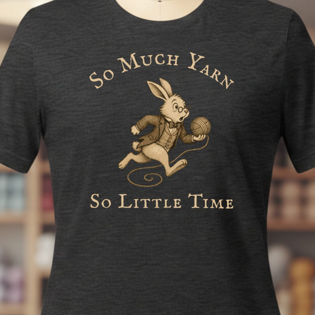 So Much Yarn T-Shirt Dark Grey t-shirt