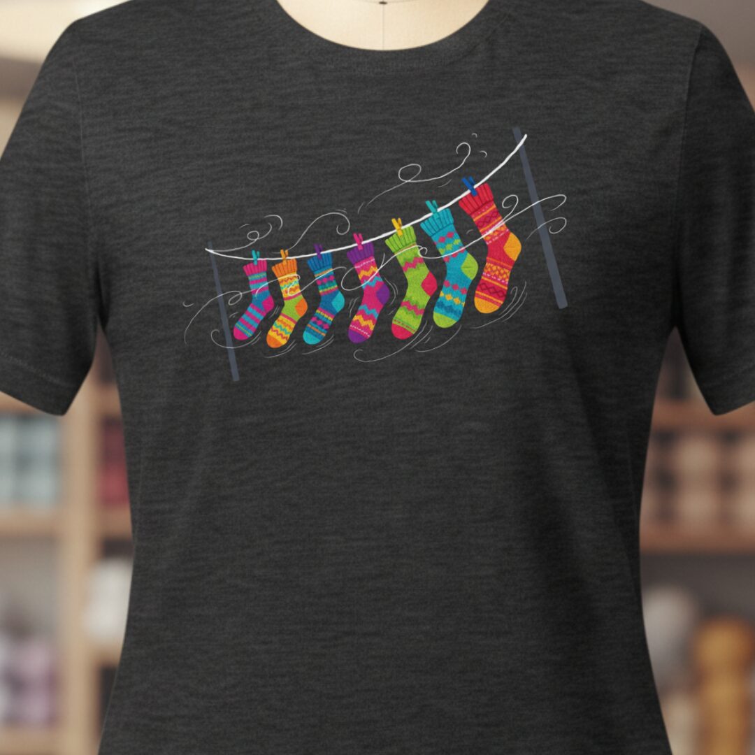 Sock Line T-Shirt Dark Grey t-shirt