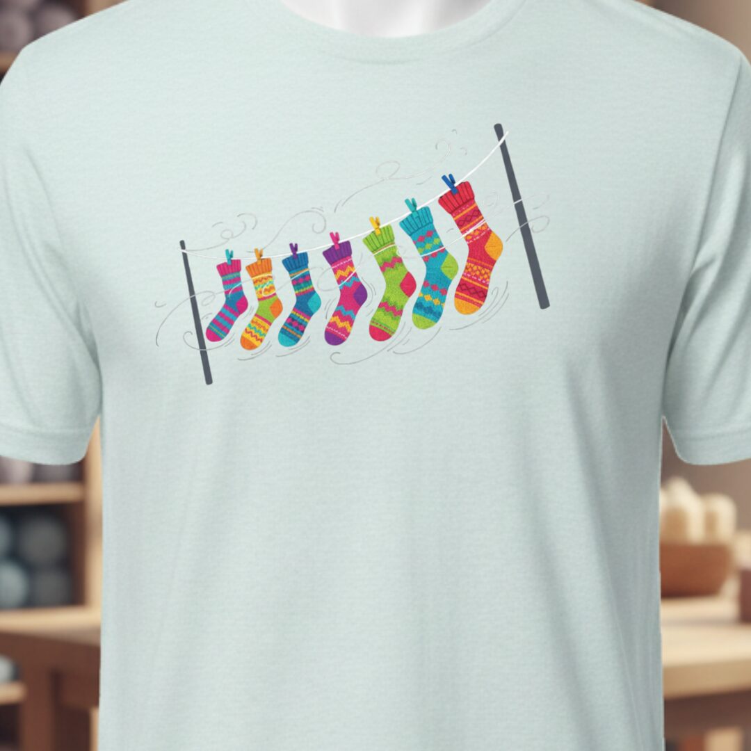 Sock Line T-Shirt Ice Blue t-shirt