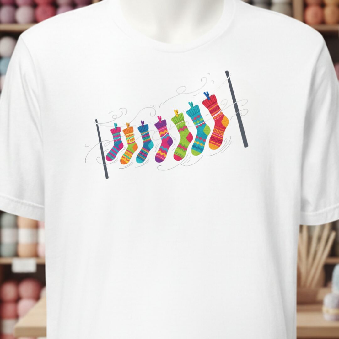 Sock Line T-Shirt White t-shirt