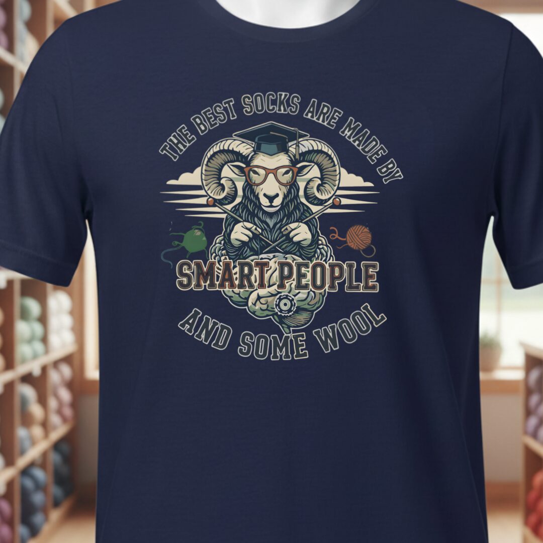 Sock Maker T-Shirt Navy t-shirt