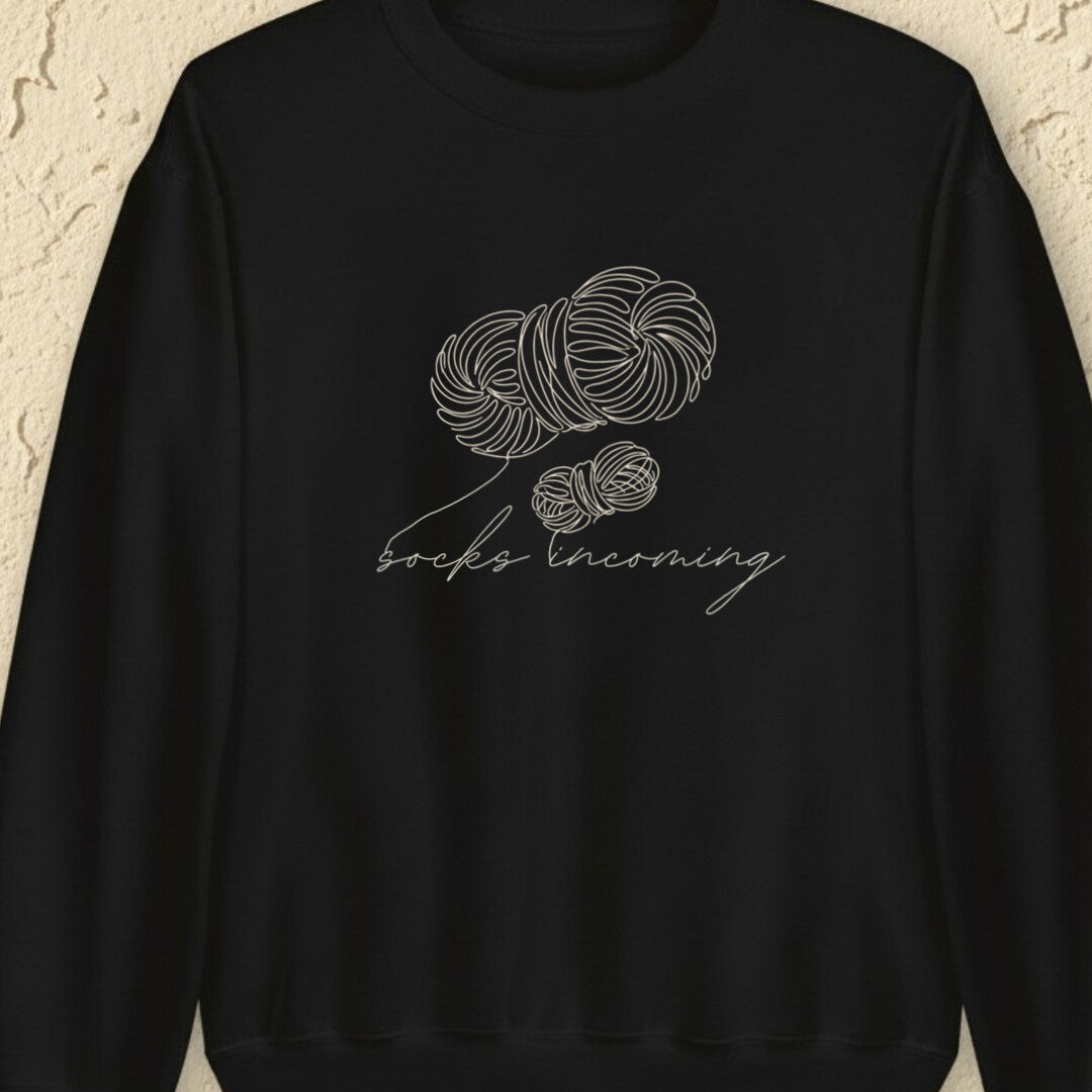 Socks Incoming Black Sweatshirt.jpg