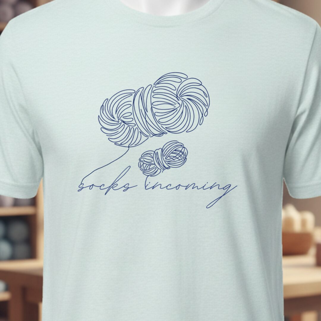 Socks Incoming T-Shirt Ice Blue t-shirt