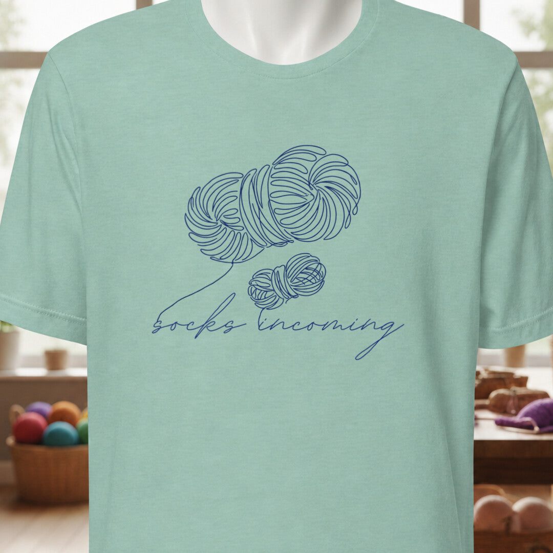 Socks Incoming Sea Breeze T-Shirt.jpg