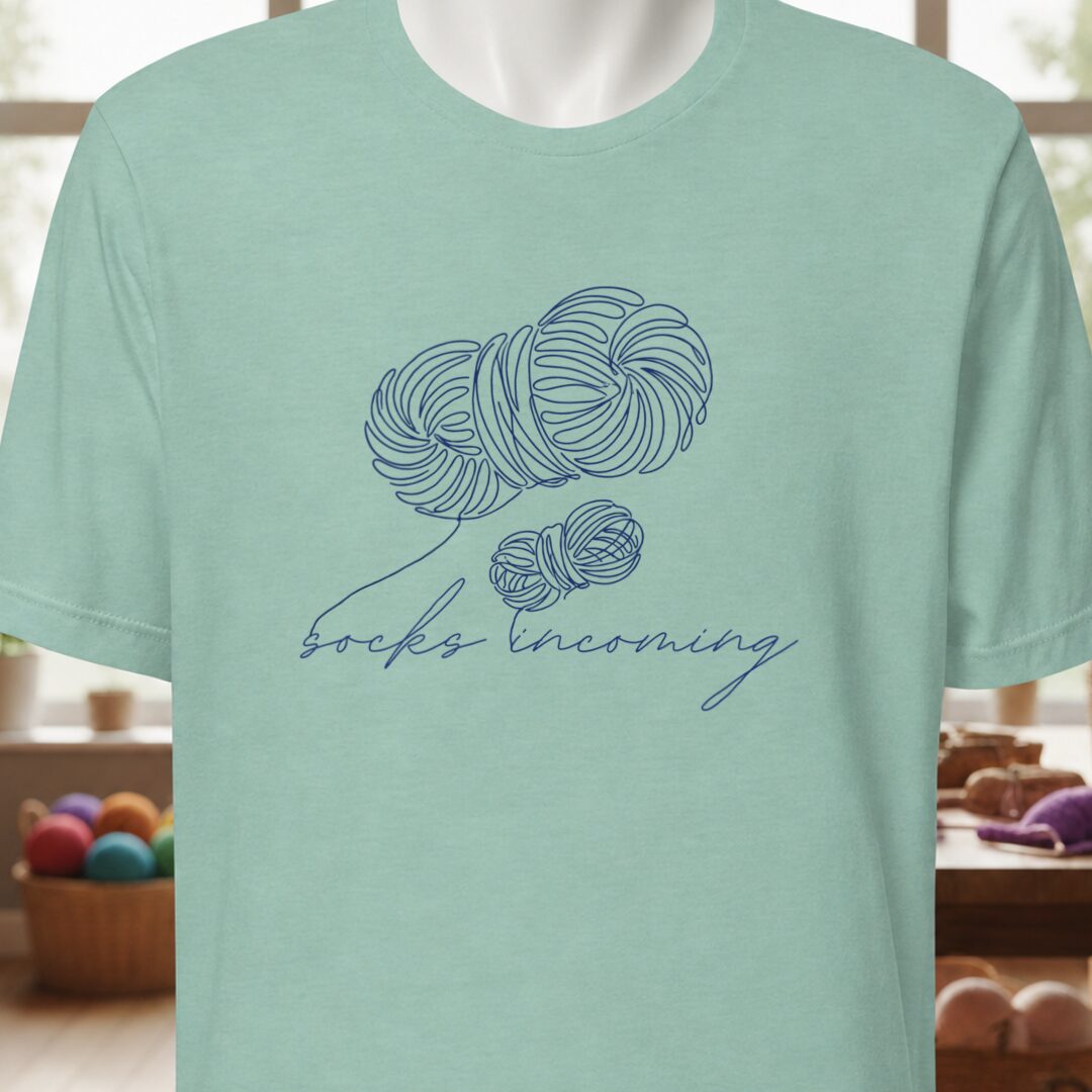 Socks Incoming T-Shirt Sea Breeze t-shirt