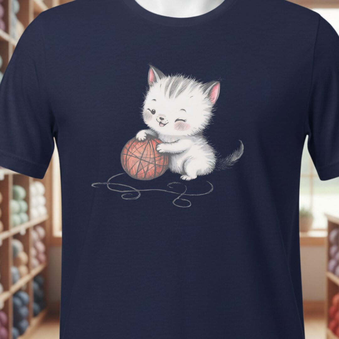 Soft Kitty T-Shirt Navy t-shirt