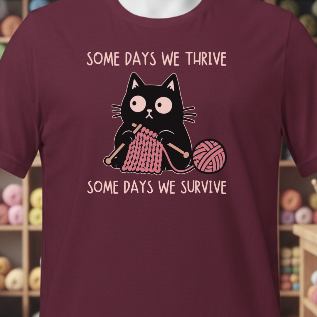 Some Days T-Shirt Maroon t-shirt