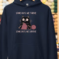 Some Days Hoodie Navy t-shirt