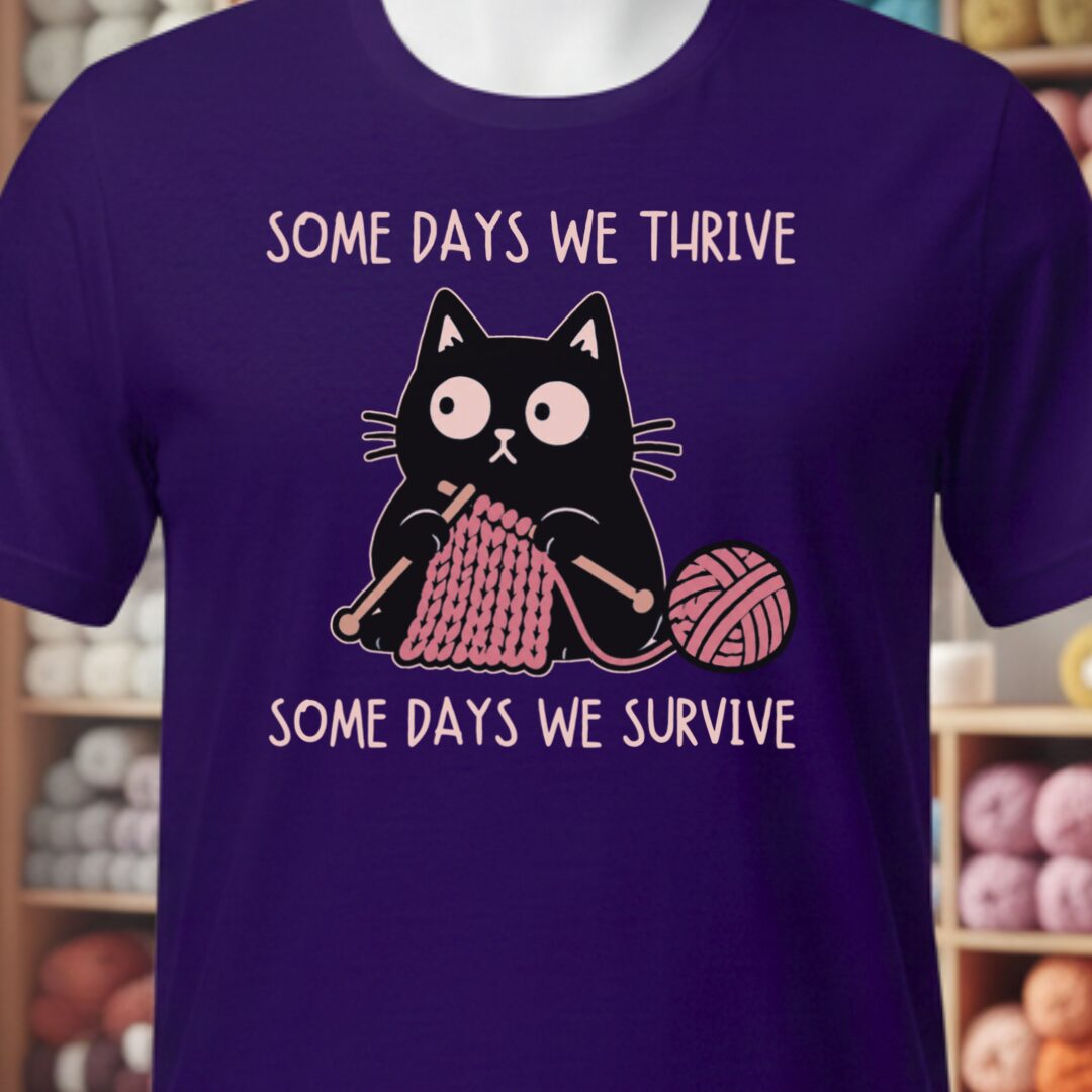 Some Days T-Shirt Purple t-shirt