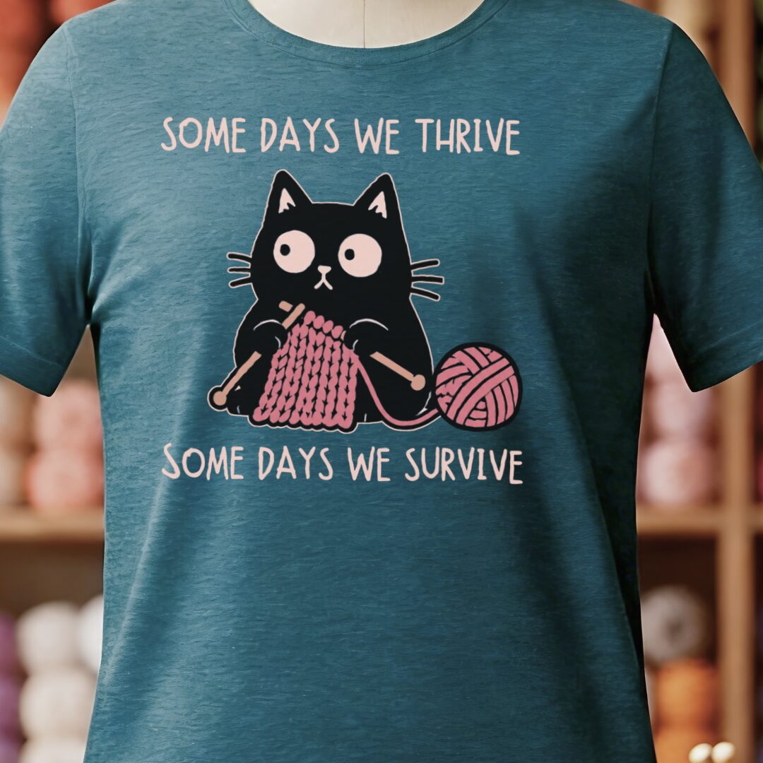 Some Days T-Shirt Teal Blue t-shirt