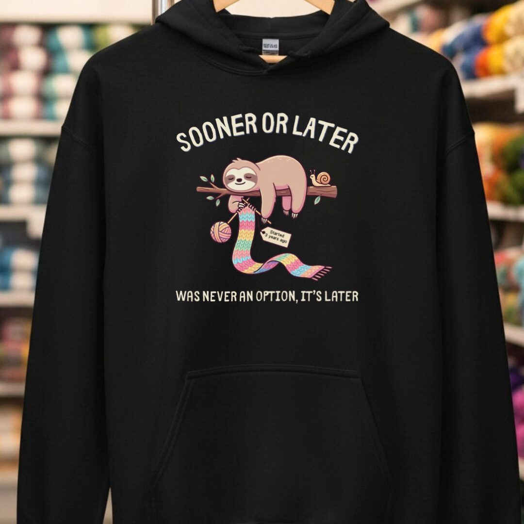 Sooner Or Later Hoodie Black t-shirt