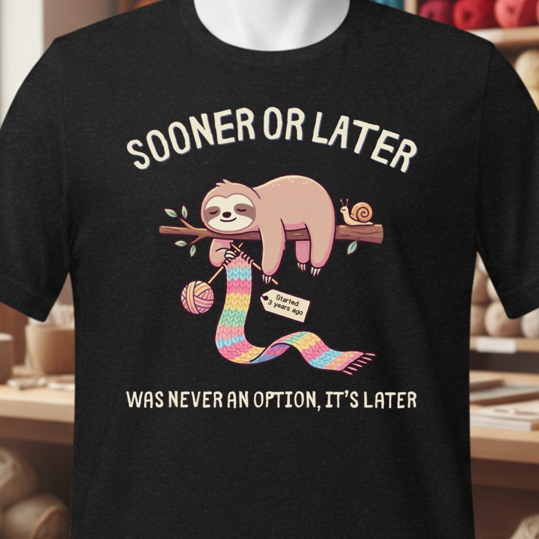 Sooner Or Later T-Shirt Black t-shirt