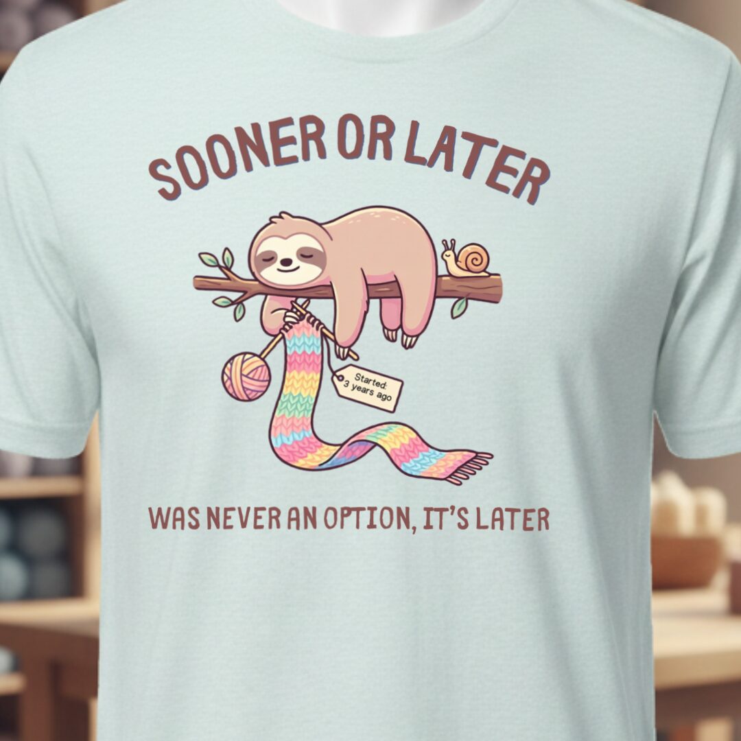 Sooner Or Later T-Shirt Ice Blue t-shirt