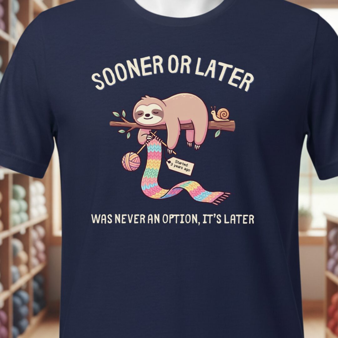 Sooner Or Later T-Shirt Navy t-shirt