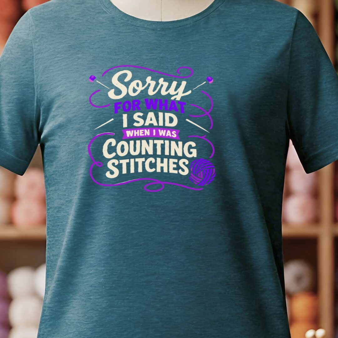 Sorry T-Shirt Teal Blue t-shirt