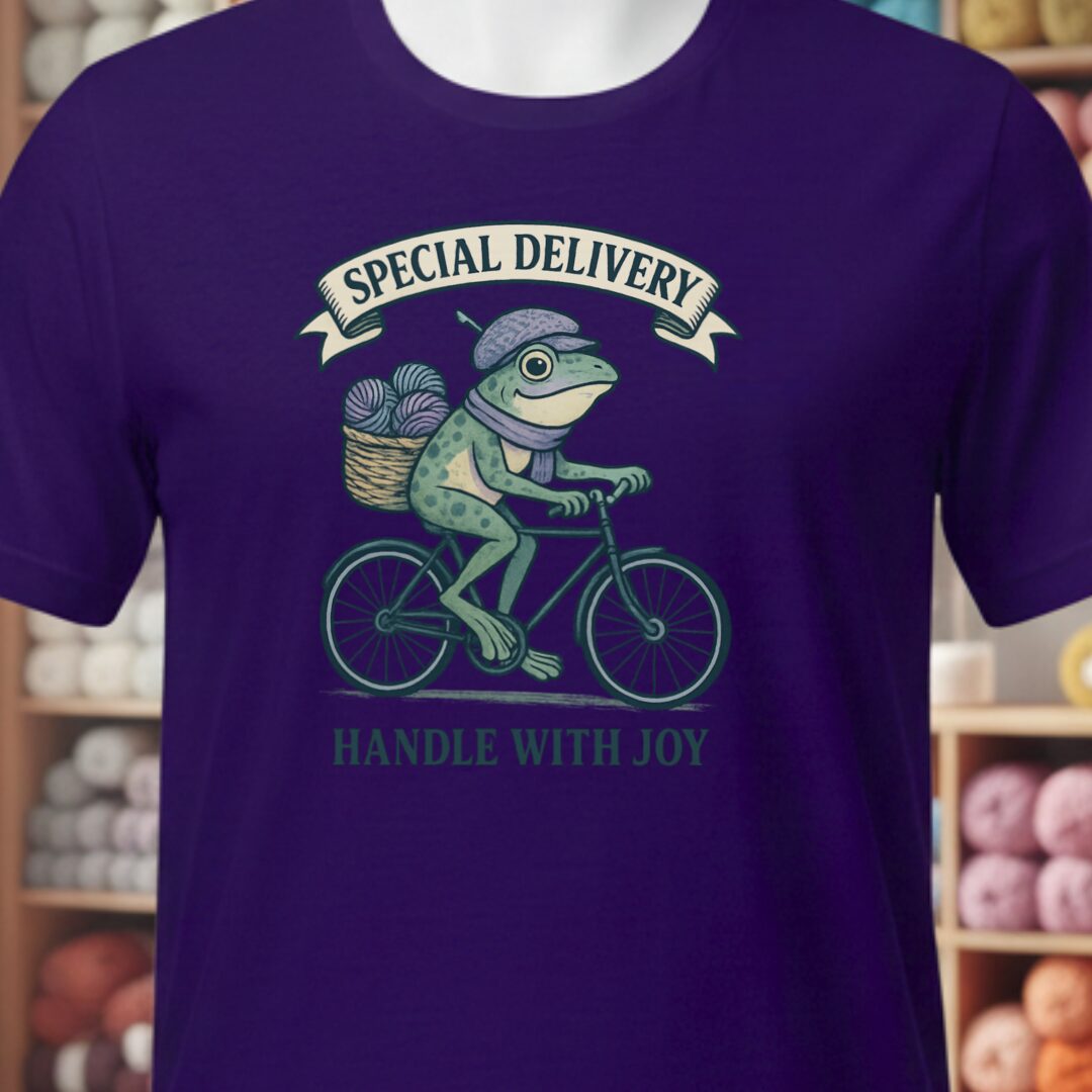 Special Delivery T-Shirt Purple t-shirt