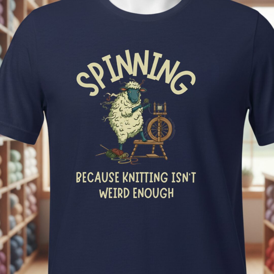 Spinning T-Shirt Navy t-shirt