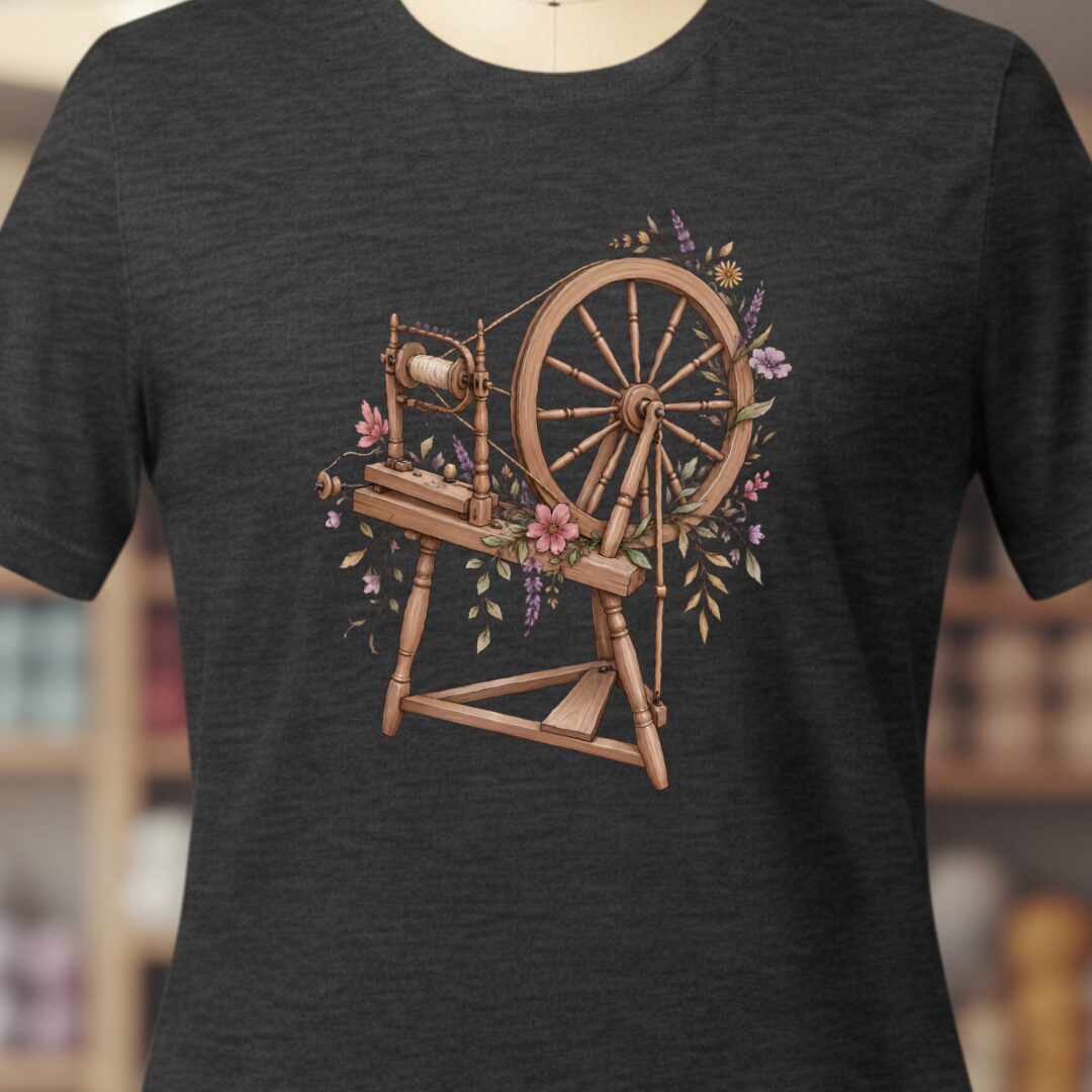Spinning Wheel T-Shirt Dark Grey t-shirt