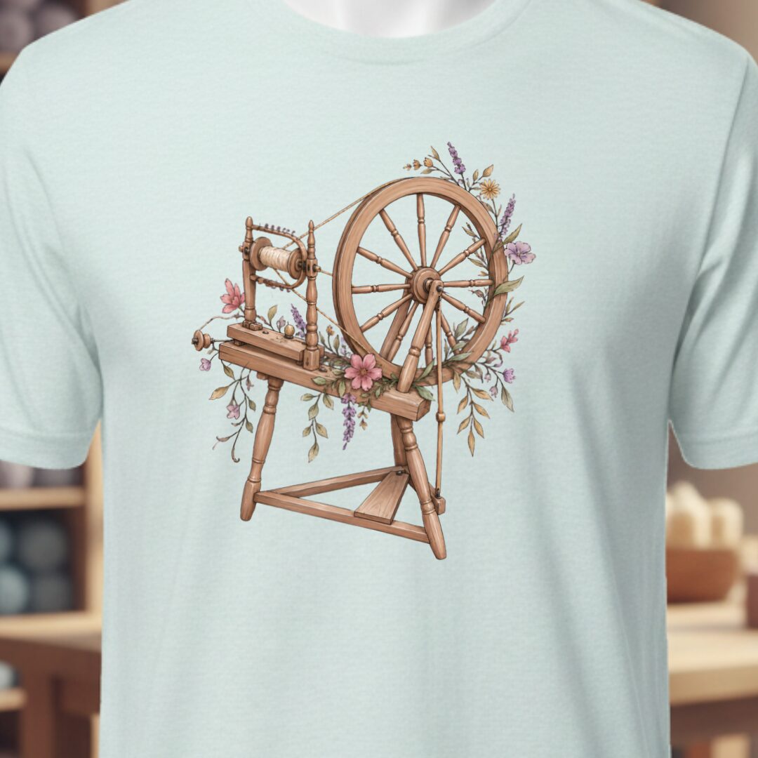 Spinning Wheel Ice Blue T-Shirt.jpg