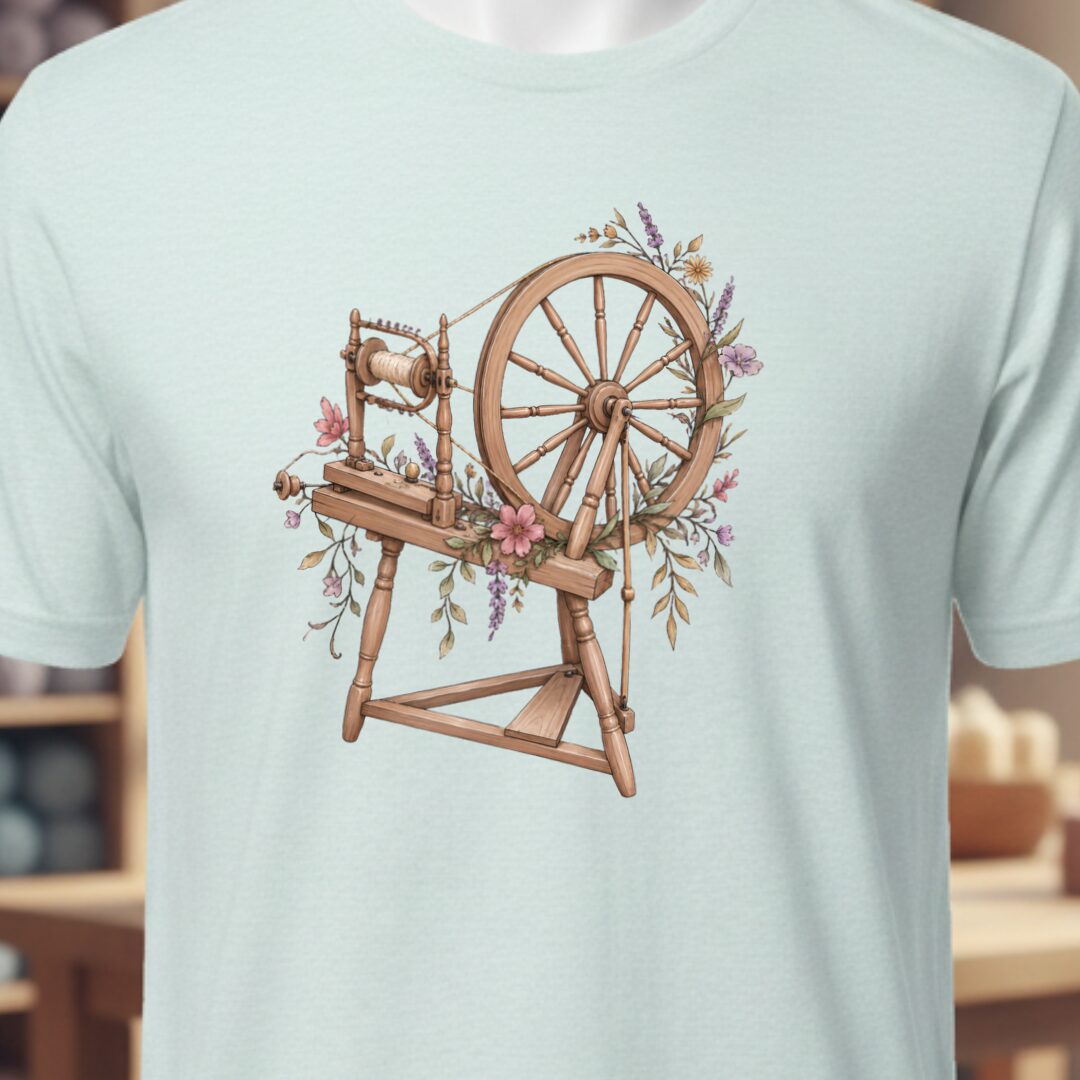Spinning Wheel T-Shirt Ice Blue t-shirt